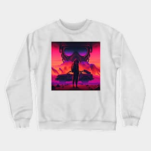 Synthwave apocalypse Crewneck Sweatshirt